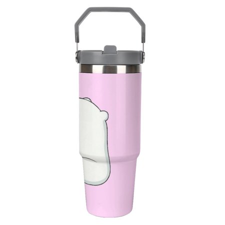 

We Bare Be_ars American Horror Stories Anime 30oz Stainless Steel Vacuum Insulated Tumbler with Lid And Straw for Water Insulated Water Bottle Fits in Any Car Cup Holders Double Wall Insulated Tumble