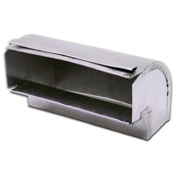 Lambro Rectangular Duct 90 Degree Elbow - Galvanized Steel - 3-1/4 In. x 10 In.