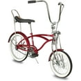 thumbnail image 3 of Wonder Wheels 16" Lowrider Hi-Ten Steel Drum Brake Single Speed Bicycle, Bike, One Piece Crank Alloy Rims - Red, 3 of 6
