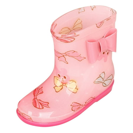 

Pzocapte Womens Rain Boots Mid Calf Wide Calf Rain Boots for Women Garden Boots for Women Wellies Rain Boots for Women Water Shoes Rain Boots Water-Resistant Cartoons Rain Bootstoddler Rain Boots Sho