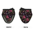 thumbnail image 2 of Pofeuu Flowers And Humming Bird1 Print Thickened Mini Silicone Oven Mitts Heat Resistant, Rubber Oven Mitt Gloves, Finger Pinch Grips, Pot Holder, Silicone Potholder, 2 of 7
