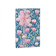 Pack of 1, Pink Petals 24"x85', Gift Wrap Cutter Box for Birthday, Party, Holiday and Events, Made in USA