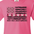 thumbnail image 4 of Inktastic Head and Neck Cancer Awareness- Flag and Ribbon Youth T-Shirt, 4 of 5