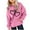 Pink, variant on FamilyThread Children's Hooded Sweatshirt Pullover Hoodies Long Sleeve Warm Hoodie Heart Style Sweatshirts For 3-14Y