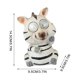 thumbnail image 3 of Decorative Solars Lights Lawns Tiergarten Solars Ornaments Outdoor Gnom Garden Sculpture Outdoor Solars Lights Sun Zebras Statue In Garden Harz Stripe, 3 of 9
