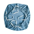 thumbnail image 4 of Funda para silla de oficina, lavable, elástica, extraíble, para sillas de juego, antideslizante, suave. Azul, 4 of 9