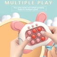 thumbnail image 2 of FIEWESEY Quick Push Console with Instant Sound Feedback,Handheld Fast Speed Pushing Game,Early Education Game Console,Pop it Fidget Toy Fast Push Game Decompression Toy (Pink), 2 of 7