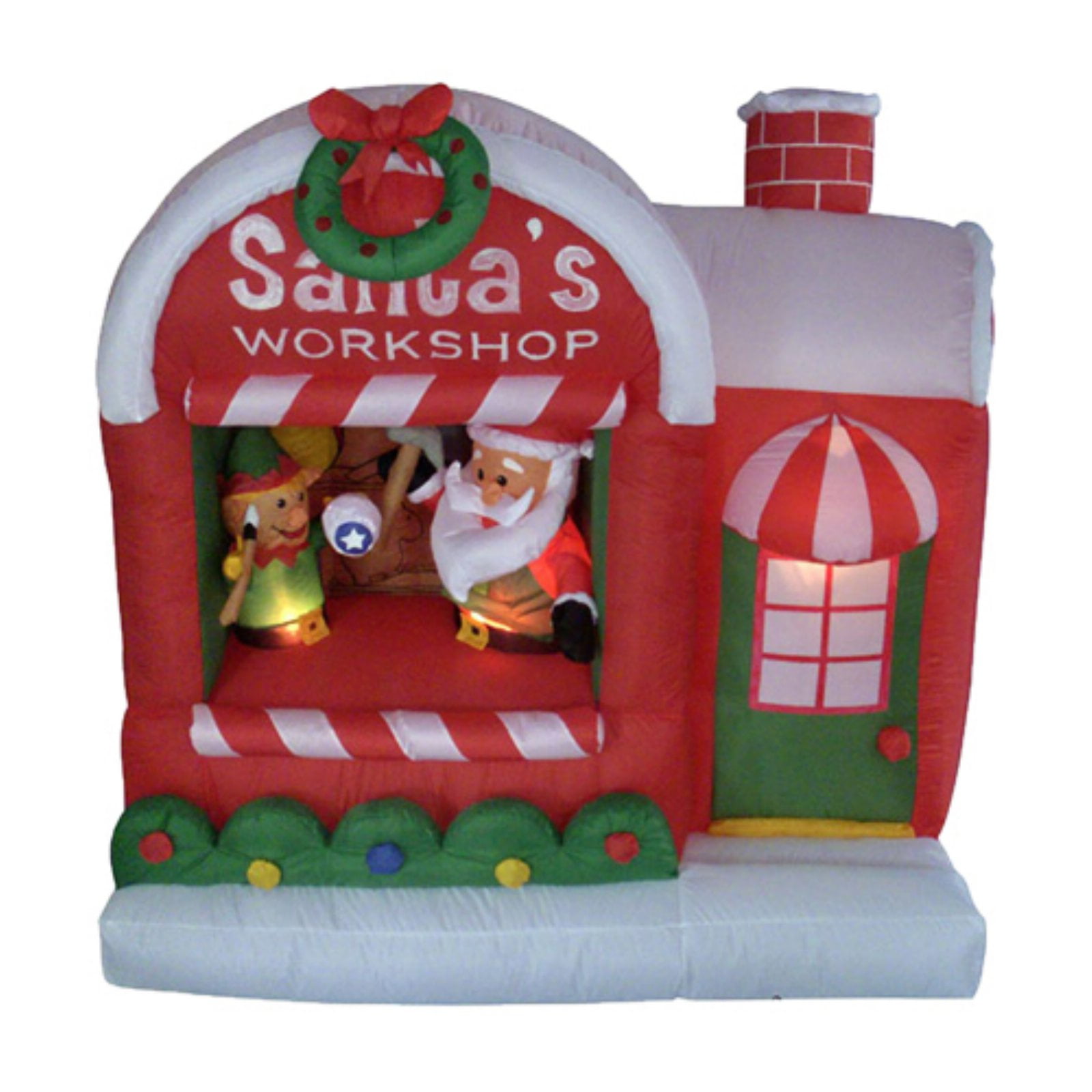 Northlight 5 ft. Inflatable Santas Christmas Yard Art