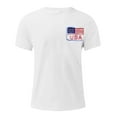 thumbnail image 6 of Taqqpue 4th Of July Merica Abe Boys Men Women American Flag Short Sleeve Memorial Day T-Shirt M-4XL, 6 of 6