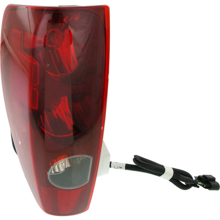 Tail Light Compatible with 2004-2012 Chevrolet Colorado GMC Canyon Left Driver with bulb(s), C730162
