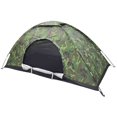 thumbnail image 1 of Tente Simple de camping à Motif Camouflage, Tente de Randonnée, Convient au camping et à la Randonnée, 1 of 8