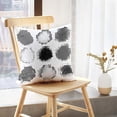 thumbnail image 5 of LALILO Throw Pillow Covers Halftone Modern Black And White Cushion Cover 18" x 18", 2 Pack, 5 of 6