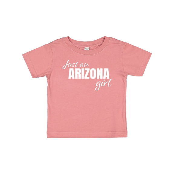 Inktastic Just an Arizona Girl Born and Raised Girls Baby T-Shirt