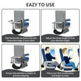 thumbnail image 2 of Airplane Foot Rest Hammock for Flight, Adjustable Foot Rest Under Desk, Portable Wide Foot Support for Long Trips & Office, Travel Essentials, Best Airplane Gadgets & Travel Gifts (2 PC), 2 of 7