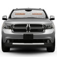 thumbnail image 2 of HEMI Powered Universal Fit One-Piece Easy Folding Silver Reflective Fabric Windshield Sun Shade (size: 75.5"x 37.5"), 2 of 5