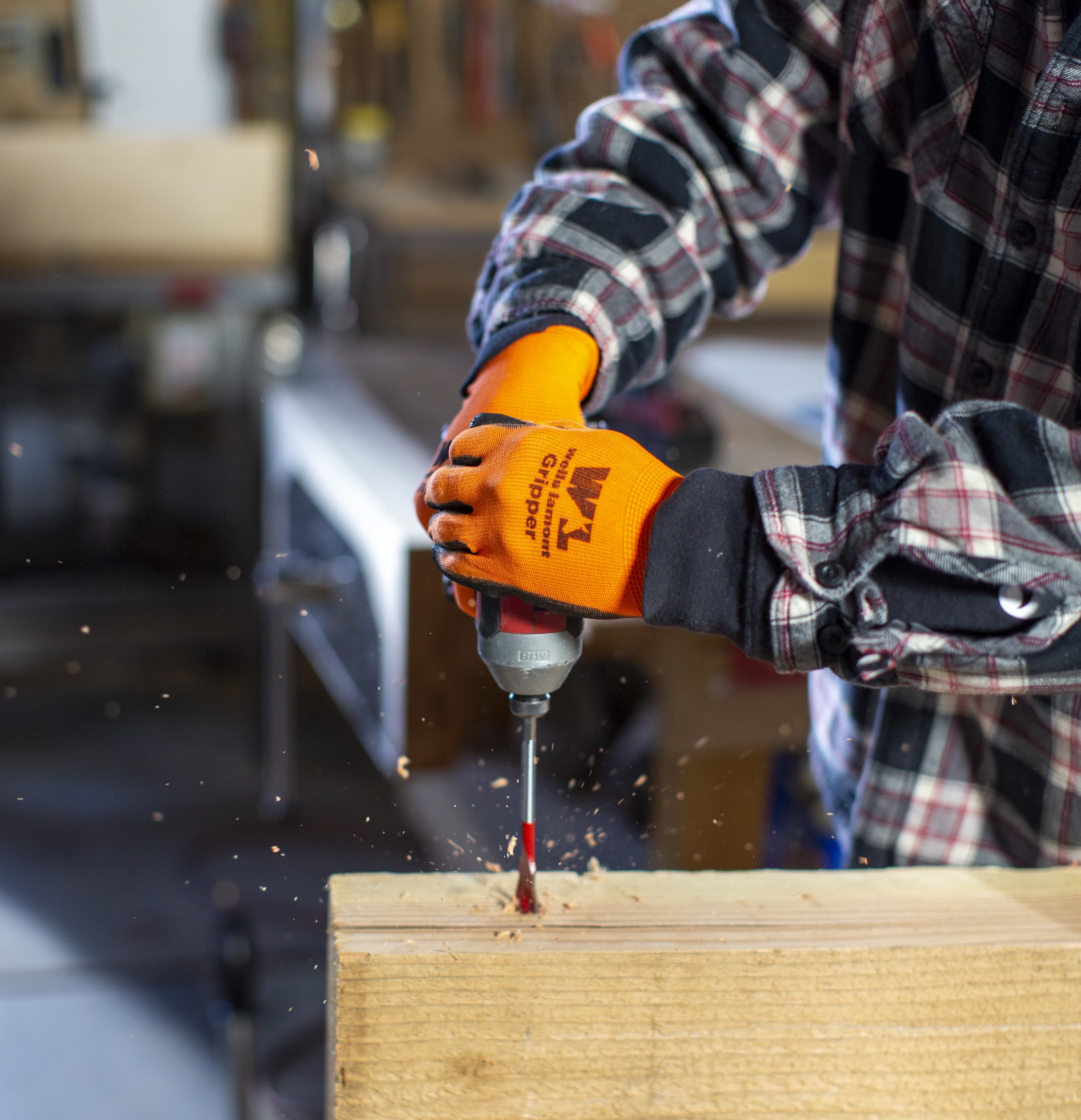 Wells Lamont Ultimate Gripper Work Gloves, 3-Pack