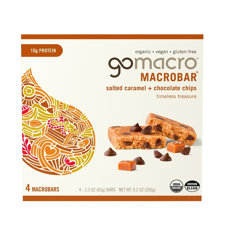 【MKO】ザ・キューティフル ウィッグ ハニーブラウン GoMacro Salted Caramel and Chocolate Chips MacroBar 4ct Multipack