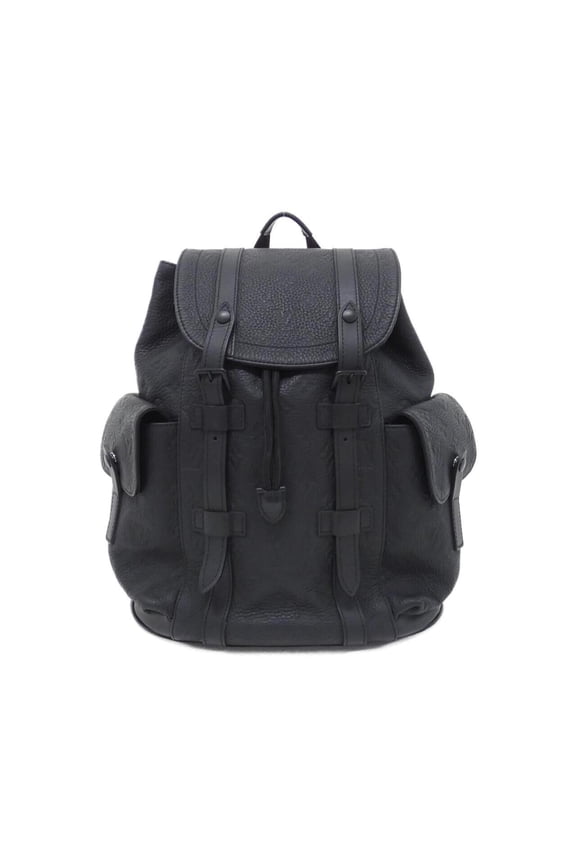 Pre-Owned Louis Vuitton Taurillon Monogram Christopher PM M20899 Backpack