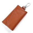 thumbnail image 1 of Car key bag leather waist hanging men's multi-function key bag card bag, 1 of 4