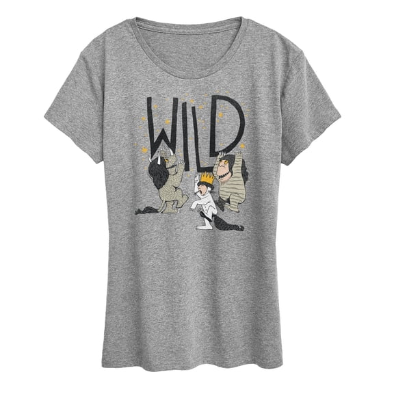 Where The Wild Things Are - Wild Art - Women's Short Sleeve Graphic T-Shirt