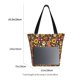 thumbnail image 3 of Disketp Sunflowers Mushrooms Bolsa de Hombro Casual para Mujer, Bolso Cruzado para Compras, Viajes y Uso Diario, 3 of 6