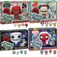 thumbnail image 3 of Figura de calendario de Adviento de Navidad de Spider-Man, caja de regalo, modelo de personaje de Iron Man de dibujos animados de Disney, cuenta regresiva de 24 días para regalo de Navidad, 3 of 4