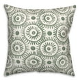 thumbnail image 2 of Creative Products Boho Circles Green 16 x 16 Indoor / Outdoor Pillow, 2 of 3