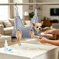thumbnail image 5 of Pet Grooming Sling Hanging Restraint Bag, Breathable Suspension Bed for Bathing, Nail Trimming, Scratch Proof Safety Support, Topliu, 5 of 6