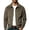 Army Green, variant on Mens Trucker Jackets, Corduroy Casual Collared Button Front Outerwear for Spring Fall Navy Size 2XL
