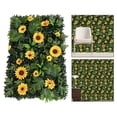 thumbnail image 6 of Abbraccia Artificial Grass Wall Panel with Flowers Panel Home Decor Greenery Wall Panel for Anniversary Patio Event Wedding, 6 of 10