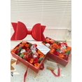 thumbnail image 3 of 3pcs Valentine's Day Mother's Day Gifts, Red Pink Black Large Bow Gift Packaging Box, Flower Gift Box Fruit Flower Box Clear Gift Box Flower Cake Box Rose Flower Box, Birthday Party Gift Paper Box, La, 3 of 5