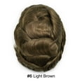 thumbnail image 2 of LYRICALHAIR Ultra Thin Skin Toupee for Men Human Hair Replacement System All V-Looped PU Hairpiece Natural Hairline Black Brown Blonde Gray Hair Wigs Male Hair Prosthesis, 2 of 6