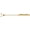 Satin Brass with Brown, variant on Baldwin 00600260 12 in. Wood Metal Door Flush Bolt, Chrome