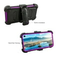 thumbnail image 4 of Mignova samsung S10e Case , Heavy-Duty Shockproof Full Body Protection Rugged Hybrid Case with Rotating Belt Clip and Bracket Dual Layer Armor Cover for Samsung Galaxy S10e 5.8 inch-Purple, 4 of 7