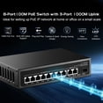 thumbnail image 2 of Conmutador POE Binardat 11 puertos 8 POE+ 10/100Mbps 2 Gigabit, 2 of 7
