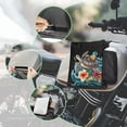 thumbnail image 4 of Uorisanigo ATV Tank Bag, Auto Accessories, Bohemian Sea Turtle Motorcycle Saddle Bag, Waterproof Durable Snowmobile Saddlebags for ATVs Motorcycles and Snowmobiles, 4 of 7
