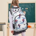 thumbnail image 7 of FORMRS Unisex School Backpack 17" Student Travel Bag with Laptop Compartment, Ice Rink, 7 of 7