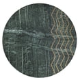 thumbnail image 5 of Beaumont Lane Table d'Appoint en Marbre et Laiton Vert, 5 of 5