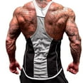 thumbnail image 3 of Débardeur de Gym Sans Manches pour Hommes Sport Musculation Entraînement Physique, 3 of 4