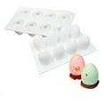 thumbnail image 4 of Bewildely Molde para huevos de Pascua, hermosos huevos de Pascua con molde de silicona adecuado para múltiples escenas, molde de huevos 3D de Type3 NO3, 4 of 6