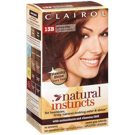 Clairol Natural Instincts: Spiced Cider Light Warm Brown Non-Permanent Hair Color