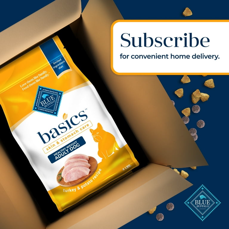 Healthy Weight Blue Basics Limited Ingredient Diet Blue Buffalo Basics  Grain-Free Dry Dog Food, Adult, Limited