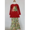 thumbnail image 2 of Clover Cottage Toddlers Boutique Christmas Pant Set, 2 of 3