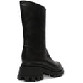 thumbnail image 2 of Schutz Womens Juany Leather Zipper Mid-Calf Boots, 2 of 3