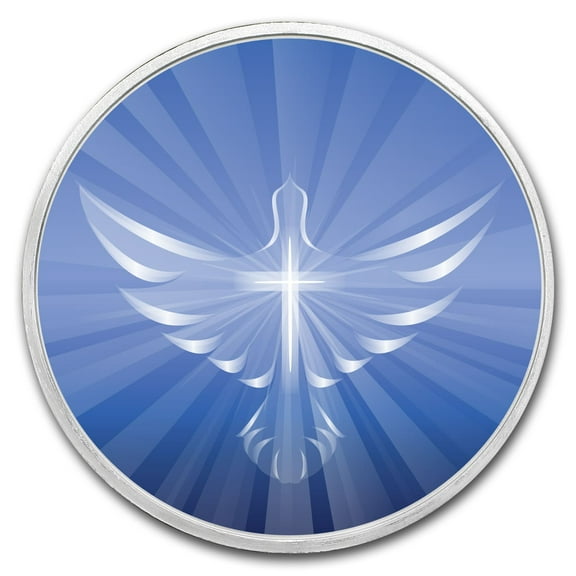 1 oz Silver Colorized Round - APMEX (Morning In the Light)