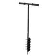 4" Fence Manual Hand Post Hole Auger Hand Drill Post Hole Digger Earth
