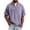 Light Purple, variant on GrmtClth Mens Denim Shirts Retro Short Sleeve T-Shirts Breathable Henley Top Trend Quarter Zip Blouses Navy XL