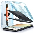thumbnail image 1 of Baomifa-Protecteur d'Écran en Verre Trempé [Glas.tR EZ Fit] Conçu pour iPhone 11 / iPhone XR [Lot de 2] - Intimité, 1 of 4