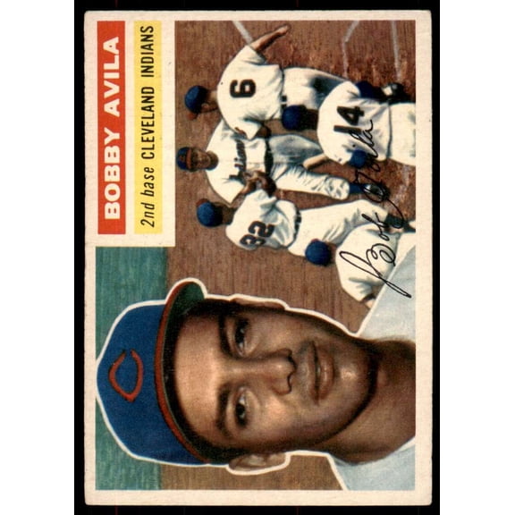 Bobby Avila Card 1956 Topps #132