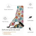 thumbnail image 3 of Balery Easter Egg Print Towels - Luxurious Jumbo Bath Sheet - Highly Absorbent and Quick Dry Extra Large Bath Towel - Super Soft Hotel Quality Towel-31.5"x63", 3 of 8